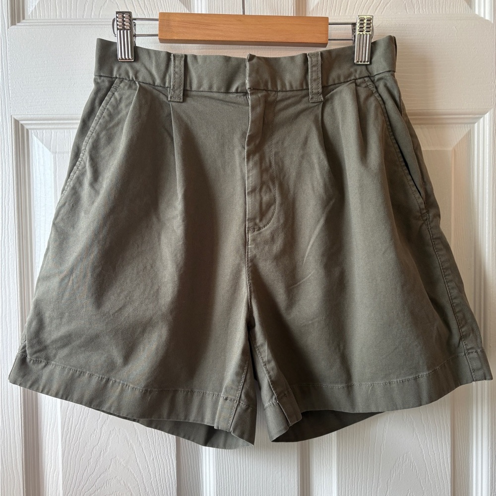 GAP Green Khaki Petite Trousers